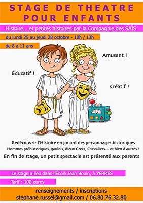 STAGE DE THEATRE POUR ENFANTS